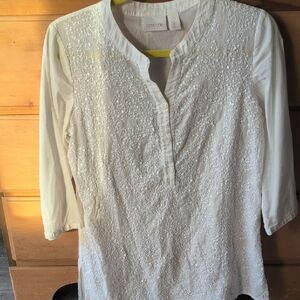 Chico's  Blouse With Sequence